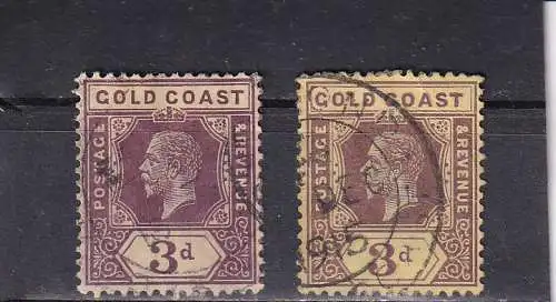 Goldküste 1912 Nr 66 Gestempelt (Posten)