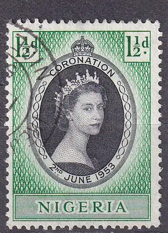 Nigeria 1953 Nr 70 Gestempelt (Posten)