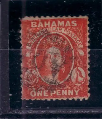 Bahamas 1863 Nr 5A Gestempelt (Posten)