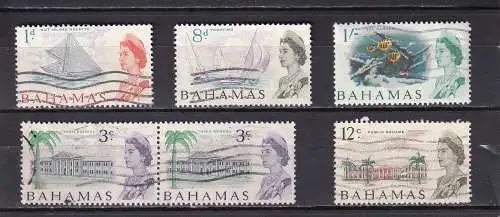 Bahamas 1964-1969 Gestempelt (Posten)
