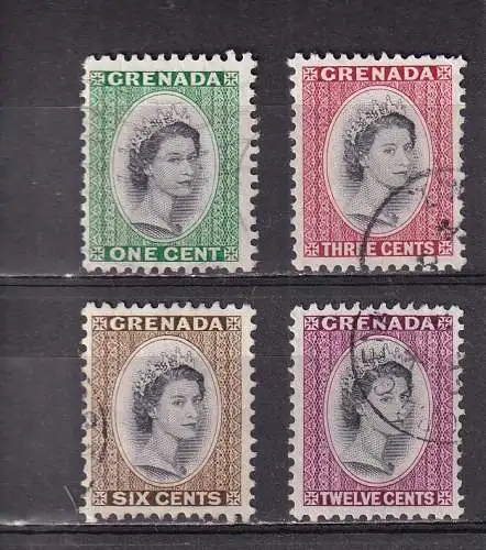 Grenada 1953 Nr 164-171 ex Gestempelt (Posten)
