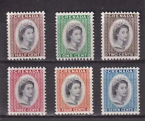 Grenada 1953 Nr 163-170 ex Postfrisch / **