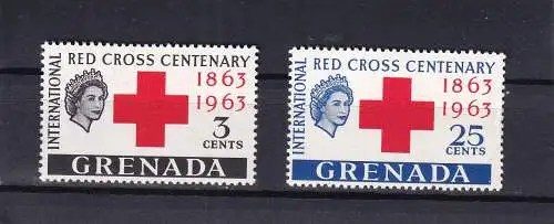 Grenada 1963 Nr 190-191 Postfrisch / **