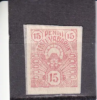Estland 1919 Nr 9 Postfrisch / **