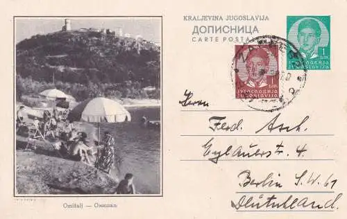 Jugoslawien 1938 Brief