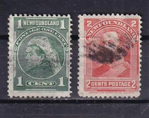 Kanada (Brit. Kol.) Neufundland 1897 Nr 62 64 Gestempelt (Posten)