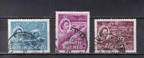 Nordborneo 1954 Nr 295-300 ex Gestempelt (Posten)