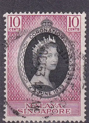 Singapur 1953 Nr 27 Gestempelt (Posten)