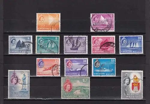 Singapur 1955 Nr 29-42 ex Postfrisch / **
