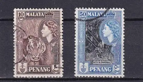 Malai. S. V Malaienst. 1957 Nr 49 51 Gestempelt (Posten)