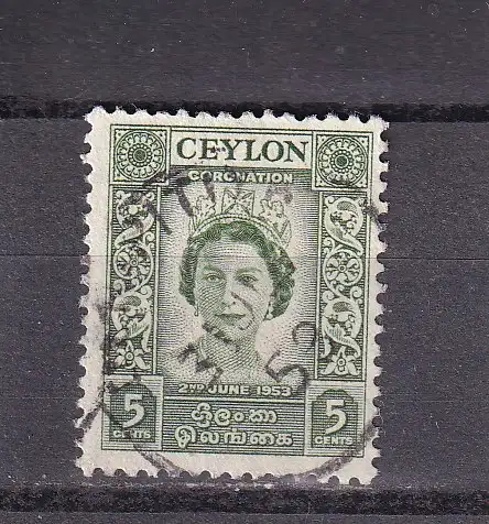 Sri Lanka 1953 Gestempelt (Posten)