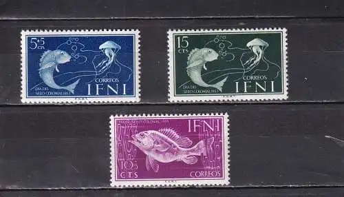 Ifni 1953 Nr 128-130 Postfrisch / **