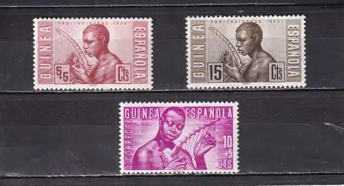 Ifni 1953 Nr 124-126 Postfrisch / **