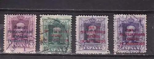 Spanisch-Marokko 1923 Nr 65-68 ex Gestempelt (Posten)