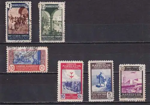 Spanisch-Marokko 1933 Nr 121-134 ex Sonstiges