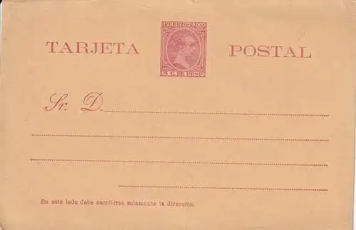 Puerto Rico 1894 Nr PK  7 Postfrisch / **