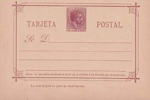 Philippinen 1889 Nr AK 5 Postfrisch / **