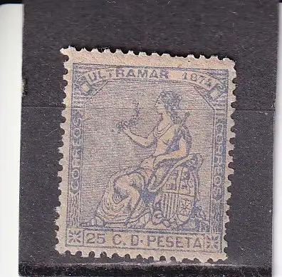 Kuba Span. Bes. 1874 Nr 6 Falz / Gummimängel / *