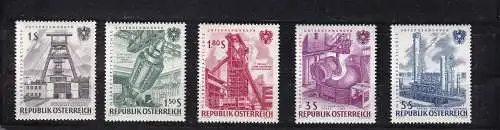Österreich 1961 Nr 1092-1096 Postfrisch / **