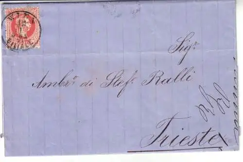 Österreich 1871 Nr 37 I Brief