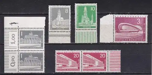 Berlin (West) 1956 Nr 140-154 ex Postfrisch / **