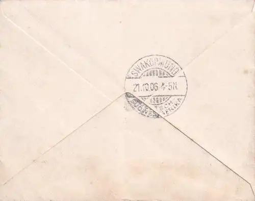 Dt. Kol. D.-SWafrika 1906 Brief