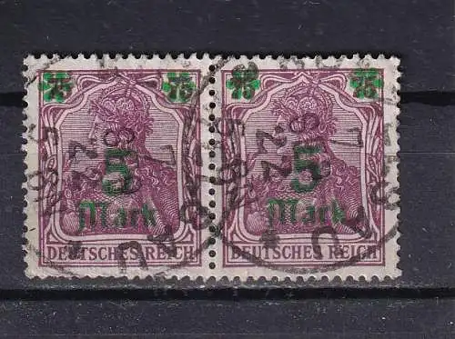 Deutsches Reich 1921 Nr 156 II Gestempelt (Posten)