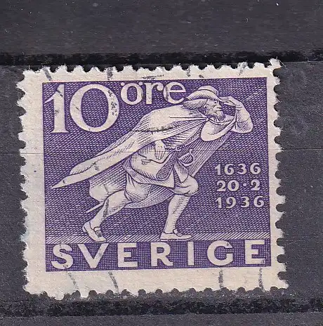 Schweden 1936 Nr 228B Gestempelt (Posten)