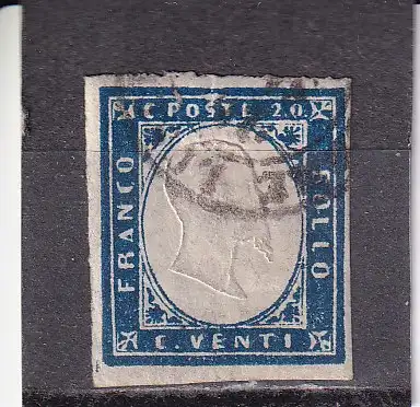 Italien 1855-62 Nr Sardinien 12 Gestempelt (Posten)