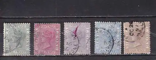 Sierra Leone 1884-1889 Gestempelt (Posten)