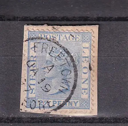 Sierra Leone 1891 Gestempelt (Posten)