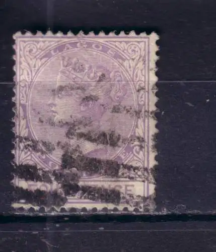 Lagos 1885 Nr 15 Gestempelt (Posten)
