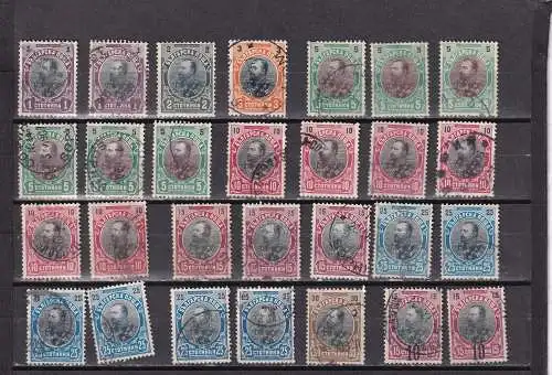 Bulgarien 1901-1903 Gestempelt (Posten)