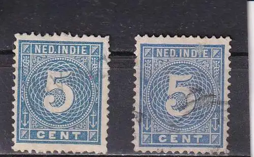 Niederländisch-Indien 1883 Nr 22 Gestempelt (Posten)