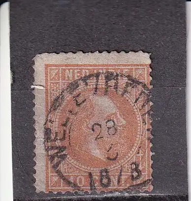 Niederländisch-Indien 1878 Nr 9 Rundstempel (Datum und/oder Ort klar)