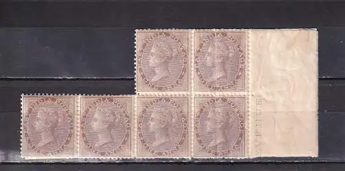 Indien 1856 Nr 11 Postfrisch / **