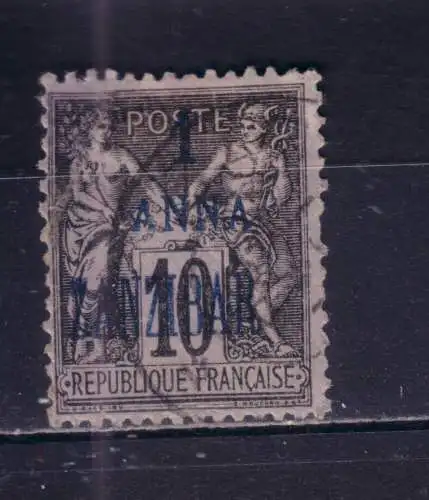 Sansibar 1894 Nr 2 Rundstempel (Datum und/oder Ort klar)