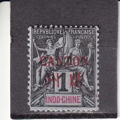 Franz. Post im Ausland 1907 Nr 32 Falz / Gummimängel / *