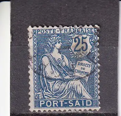 Franz. Post im Ausland 1902 Nr 26 Gestempelt (Posten)