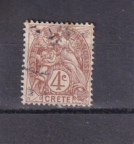 Franz. Post im Ausland 1902 Nr 4 Gestempelt (Posten)