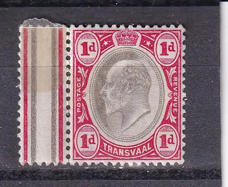 Südafrikan. Staaten Transvaal 1902 Nr 103 Falz / Gummimängel / *