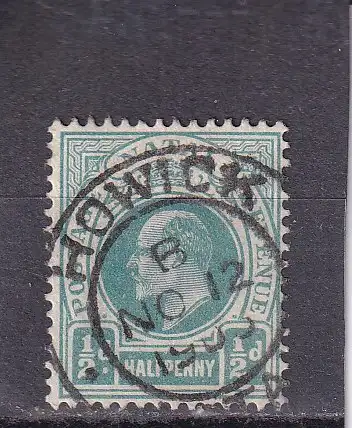 Südafrikan. Staaten Natal 1905 Nr 77 Zentraler Rund / Vollstempel