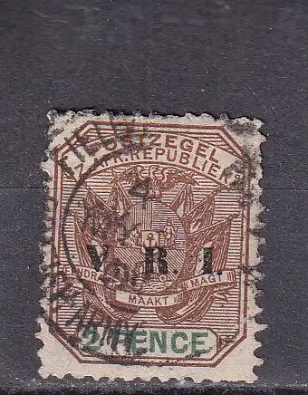 Südafrikan. Staaten Transvaal 1900 Nr 86 Zentraler Rund / Vollstempel