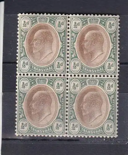 Südafrikan. Staaten Transvaal 1902 Nr 102 Falz / Gummimängel / *