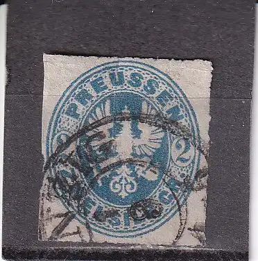 Altdeutschl. Preussen 1861 Nr 17b Rundstempel (Datum und/oder Ort klar)