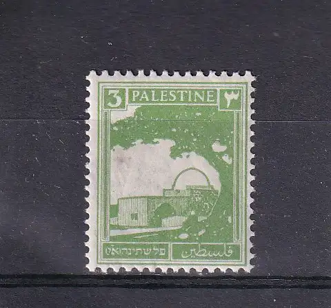 Palästina (Brit. Mandat) 1927 Falz / Gummimängel / *