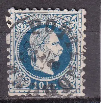 Österreich 1867 Nr 38 I Rundstempel (Datum und/oder Ort klar)