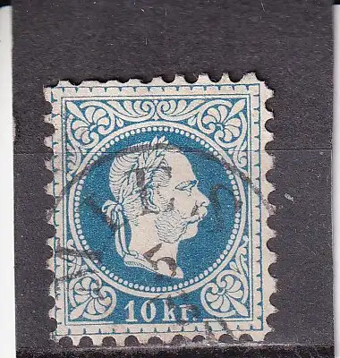 Österreich 1867 Nr 38 Rundstempel (Datum und/oder Ort klar)