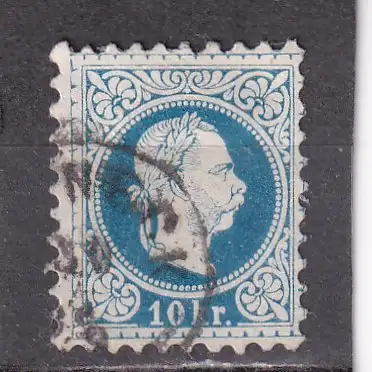 Österreich 1867 Nr 38 Rundstempel (Datum und/oder Ort klar)