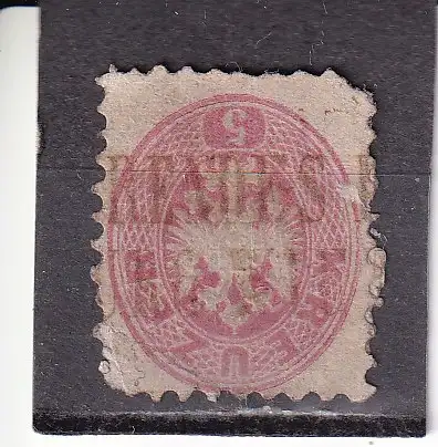 Österreich 1863 Nr 32 Rundstempel (Datum und/oder Ort klar)